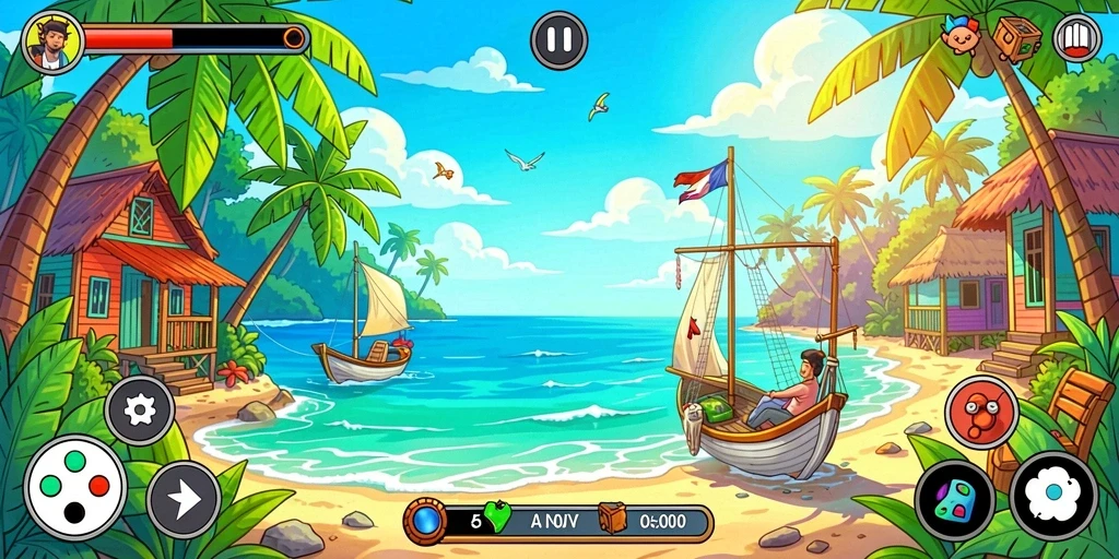 gatotkaca123 - Tangkapan layar menunjukkan pemandangan menakjubkan di dunia game.